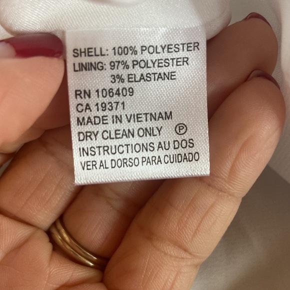 Tahari By Arthur S Levine Floral High Low Midi Dress Sz 12 Pleated Side Pockets - Picture 16 of 16